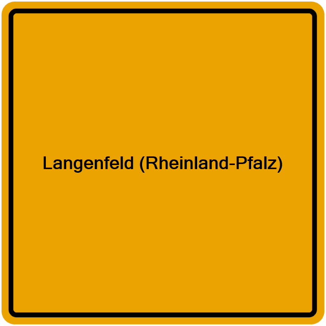 Einwohnermeldeamt24 Langenfeld (Rheinland-Pfalz)